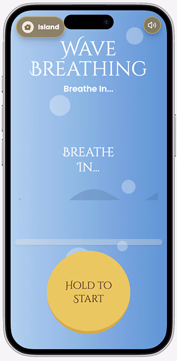 deep breathing app for relaxation and stress reduction